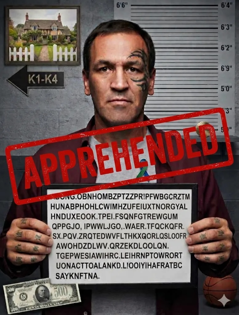 Case file 03 &mdash; suspect Big Poppy &mdash; apprehended